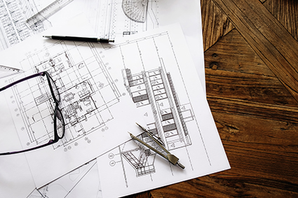 image de plans d'architectes